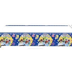 Smiling Critters Tablecloths 2‑Pack 70" ×42" Birthday Party Table Covers